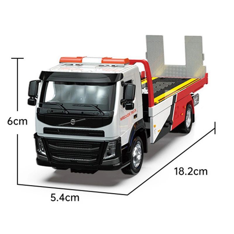 diecast truck towing volvo