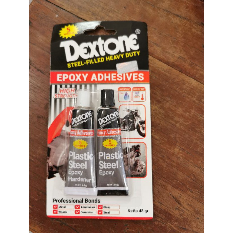 

Dextone Epoxy Adhesives - Lem Dextone 5 Menit Lem Kaca Logam Besi Aluminium