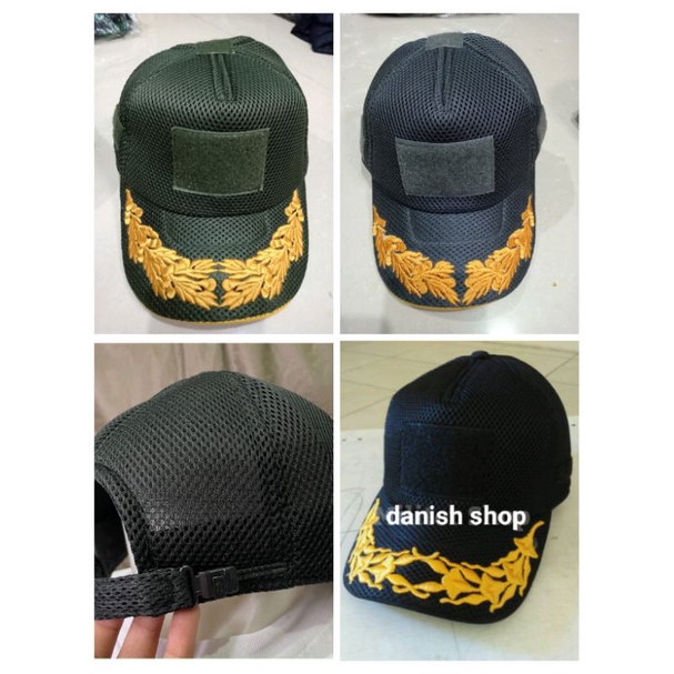 topi jaring pamen velcro topi jaring padi kapas