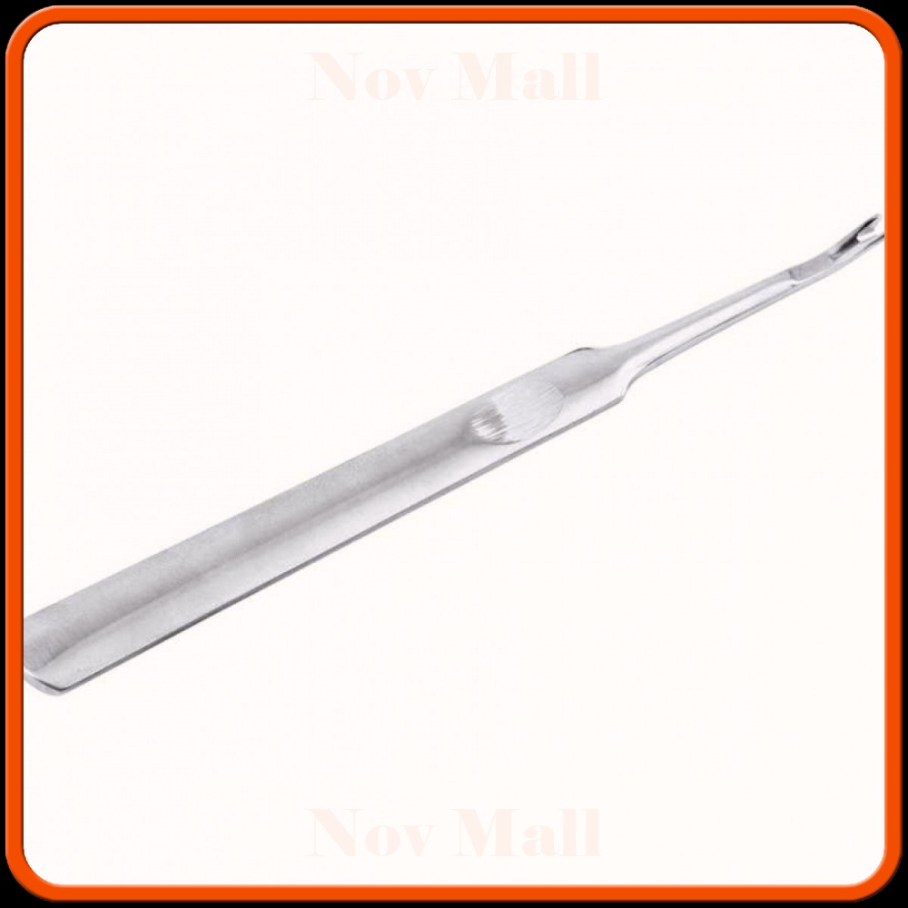 Alat Pencabut Kulit Mati Kutikula Nail Spoon Stainless Steel MU122