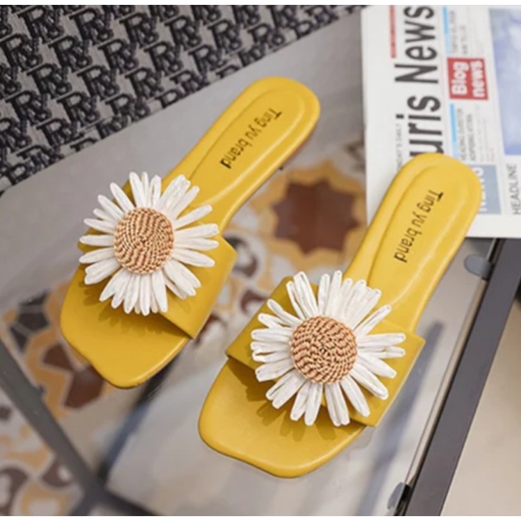 Sandal Teplek Wanita Sunflower BM474