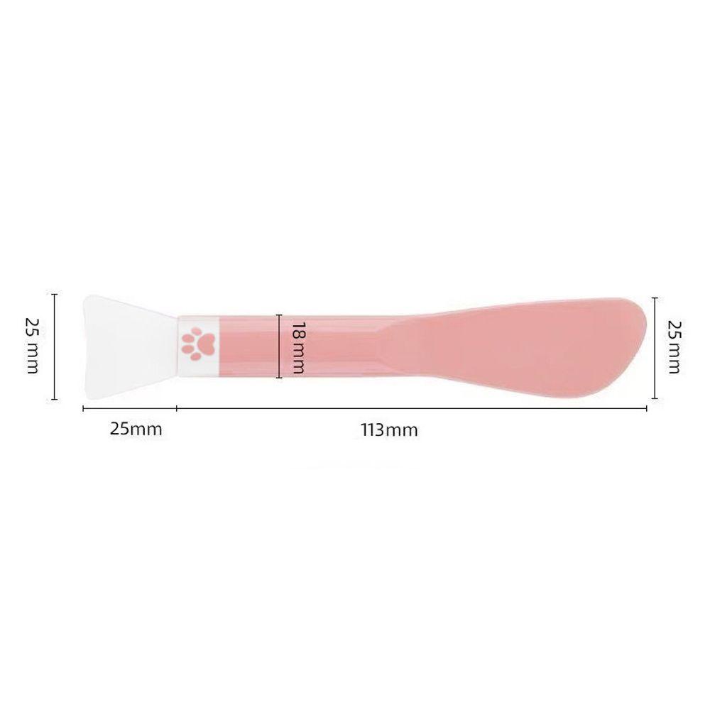 Agustinina Kuas Masker Silikon Salon Tidak Mudah Cacat Lembut Profesional Mudah Dibersihkan Alat Kosmetik Spatula Nyaman Alat Perawatan Kulit Wajah Wajah Stick