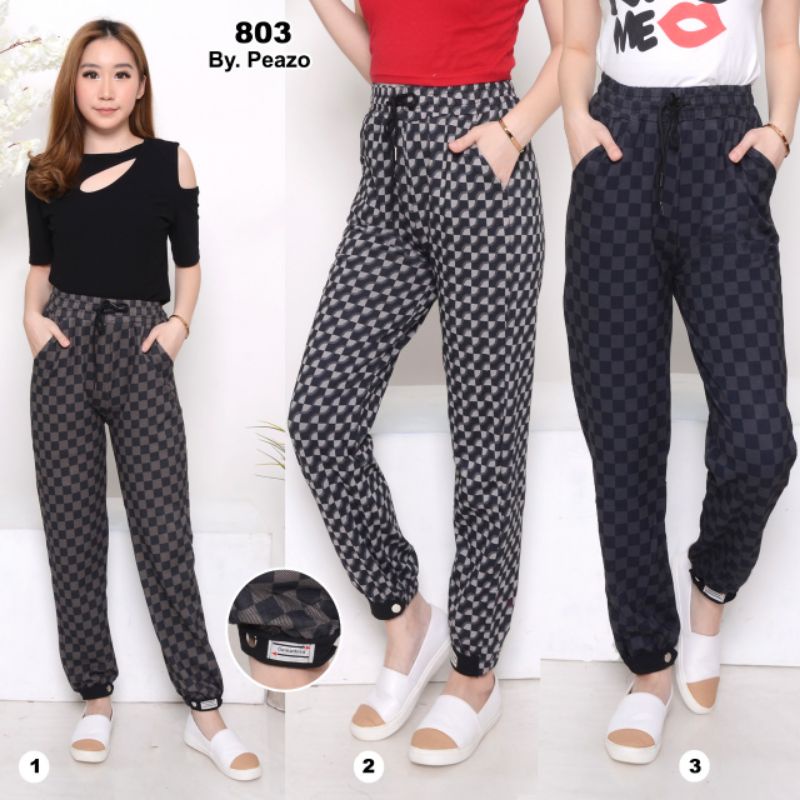 joger kotak2 imfort#fashion wanita#terlaris