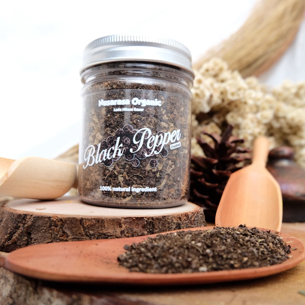 

Nusarasa Organik - Black Pepper Crushed / Lada Hitam Kasar