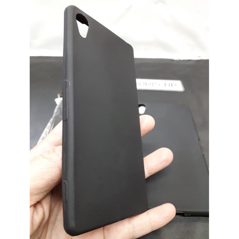 Slim Black Mate Sony Xperia Z2 Docomo Z2 BIG 5.2in SoftCase Anti Glare ( Promo Aksesoris HP )