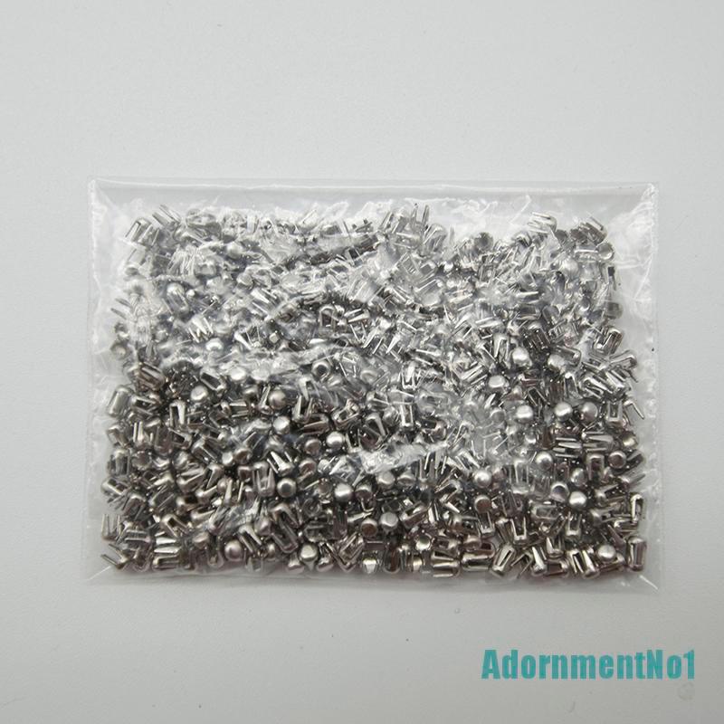 [AdornmentNo1]500pcs Spikes Rivets Four Claw Nails DIY for Clothing Beads Machine Accessories