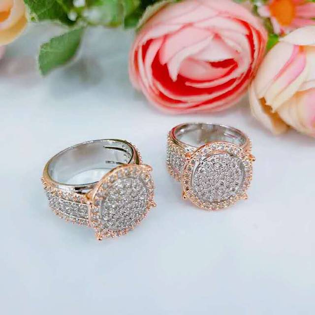 Cincin kombinasi full mata B037-039