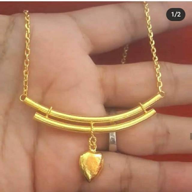 Kalung Emas London 24K Kadar 99,99%.Berat 20 gram