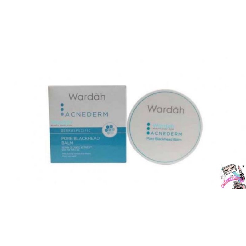 ☃Cutezz_Ching1☃Wardah Acnederm Pore Blackhead Balm 20g