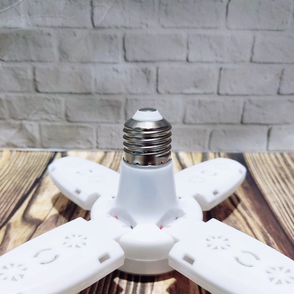 [Promo!!]Lampu Bohlam Kipas Mini LED SX-D515-45W Cahaya Putih Hemat Listrik 45Watt COD