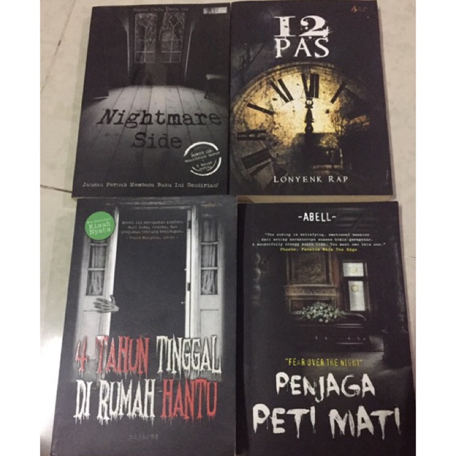buku cerita horor second