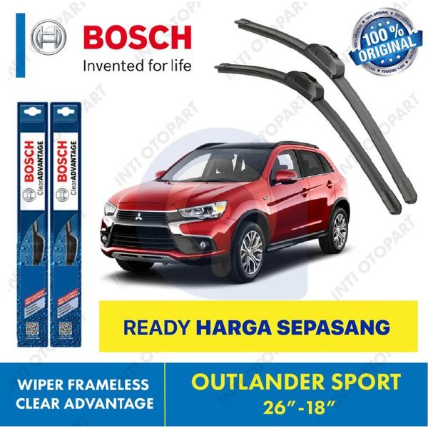 Wiper Blade Outlander Sport BOSCH frameless ADVANTAGE 18-26&quot; ORIGINAL