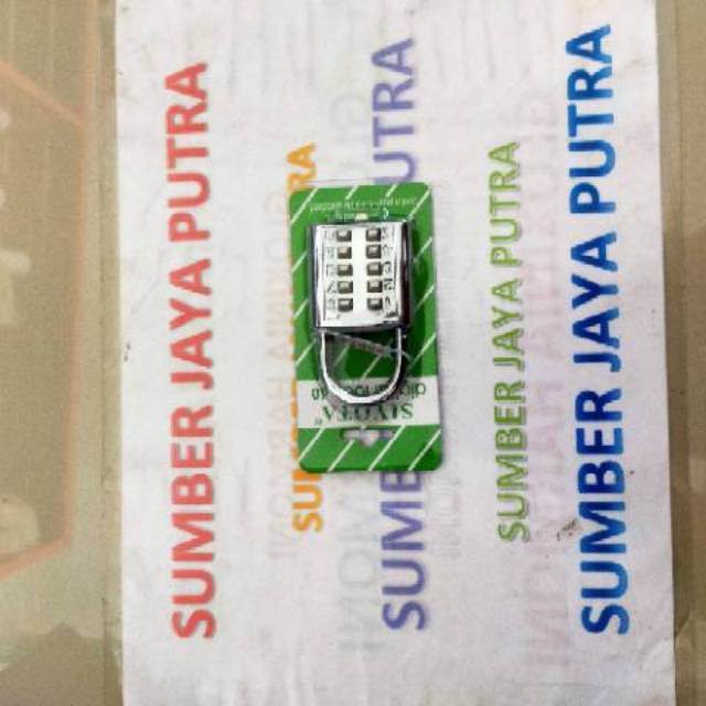 Gembok kode 40 mm gombok tanpa kunci gembok koper loker pagar motor gembok kode nomor kunci 5 angka