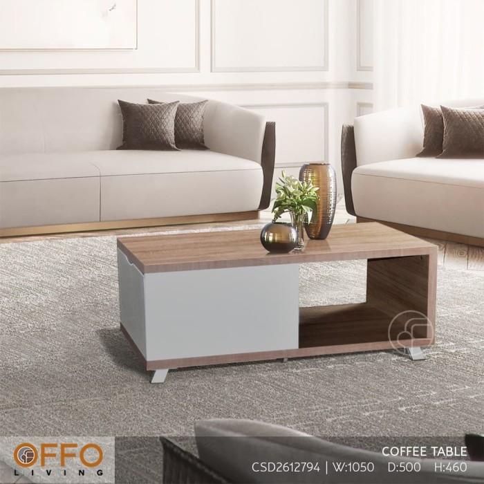 Meja | Offo Living - Coffee Table Putih