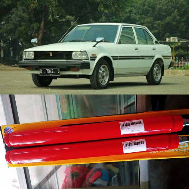 Shock depan corolla dx skok depan corolla dx tahun 80 sampai 83
