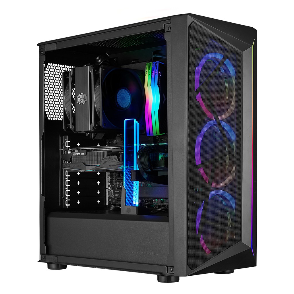 Cooler Master CMP 510 With 1 Fan Casing PC Gaming