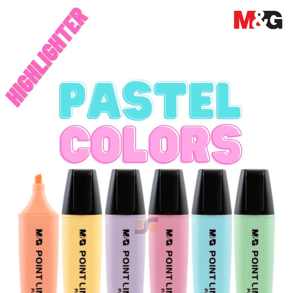 

Stabilo Highlighter Pastel Colors M&G Produk Import