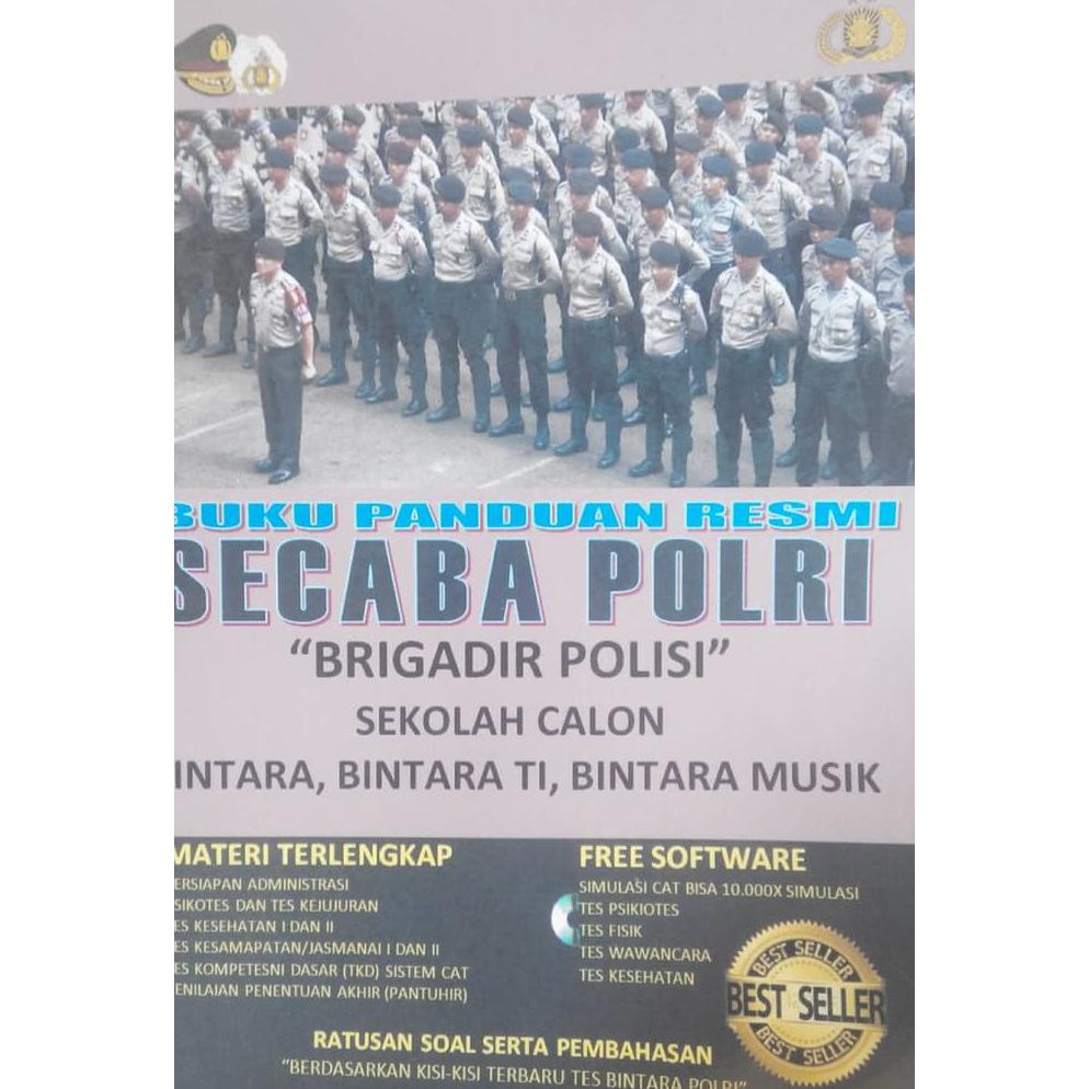 Buku Panduan Resmi Masuk Secaba Brigadir Bintara Polri Polisi Shopee Indonesia