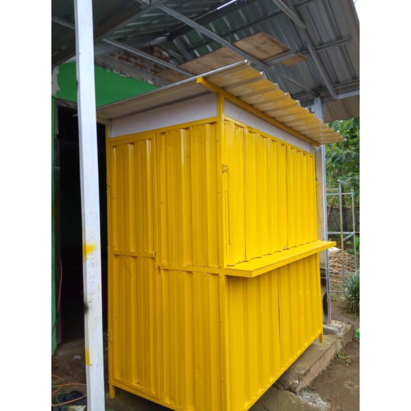 Rombong Booth Kontainer