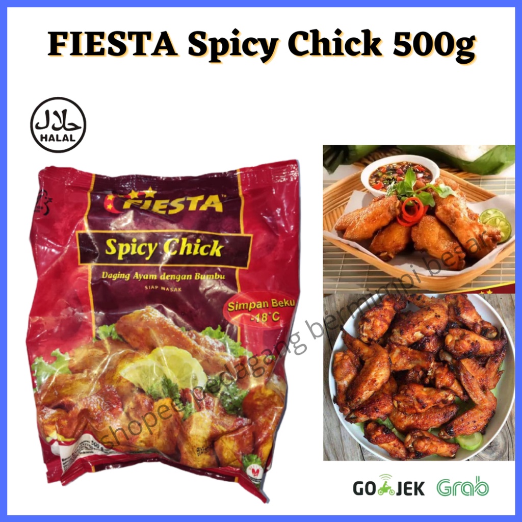 FIESTA Spicy Chick 500g/ Fiesta Chicken Spicy Chick 500g