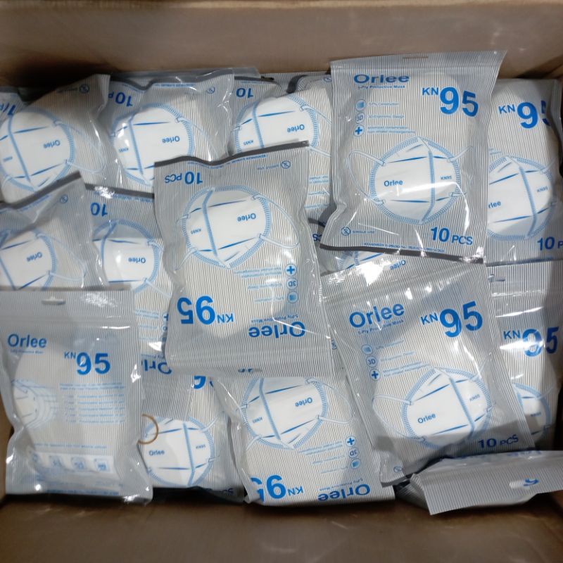 Masker Orlee KN95 isi 10pcs emboss
