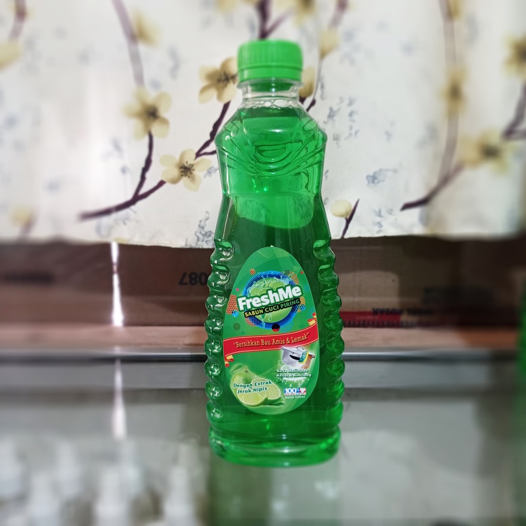 [COD] Sabun Cuci Piring Ekstrak Jeruk Nipis Murah, Bersih, Kesat, dan Anti Kuman 450ml