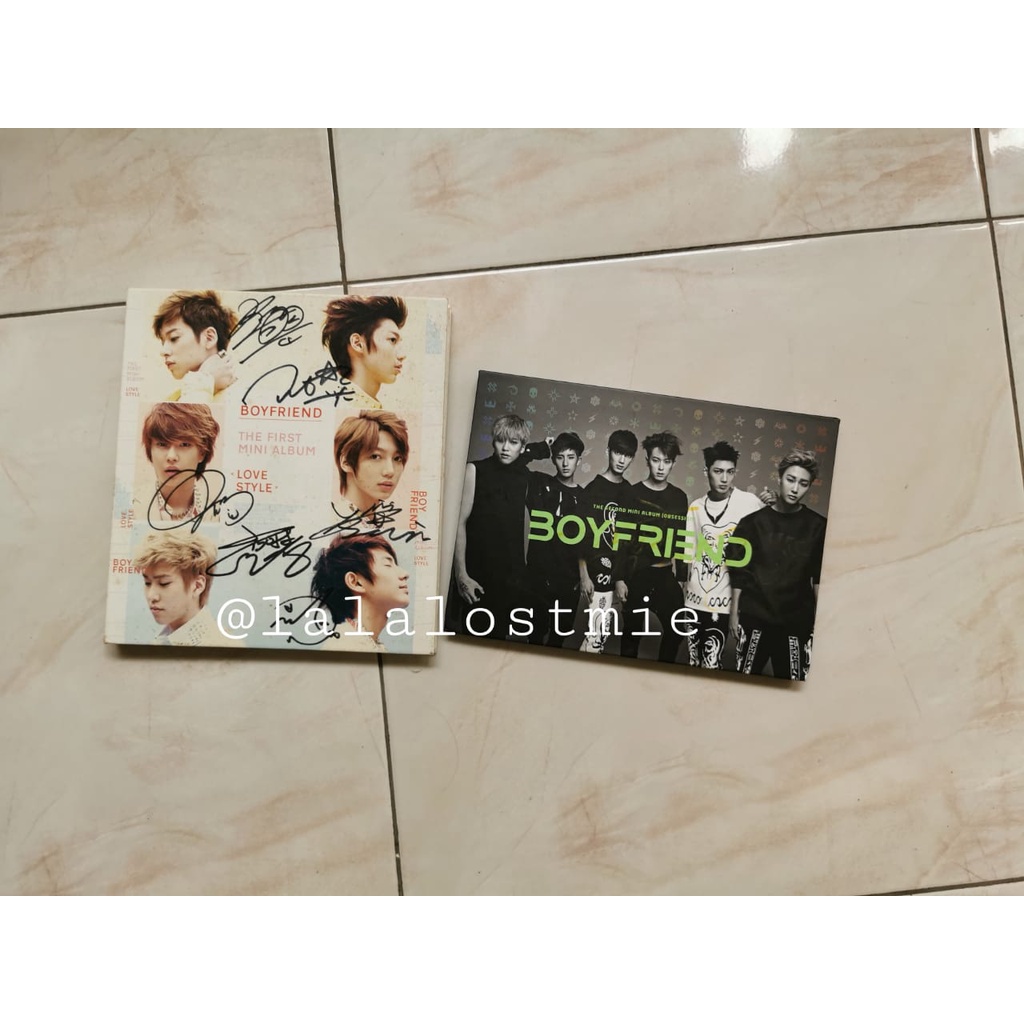 Boyfriend Album Signed