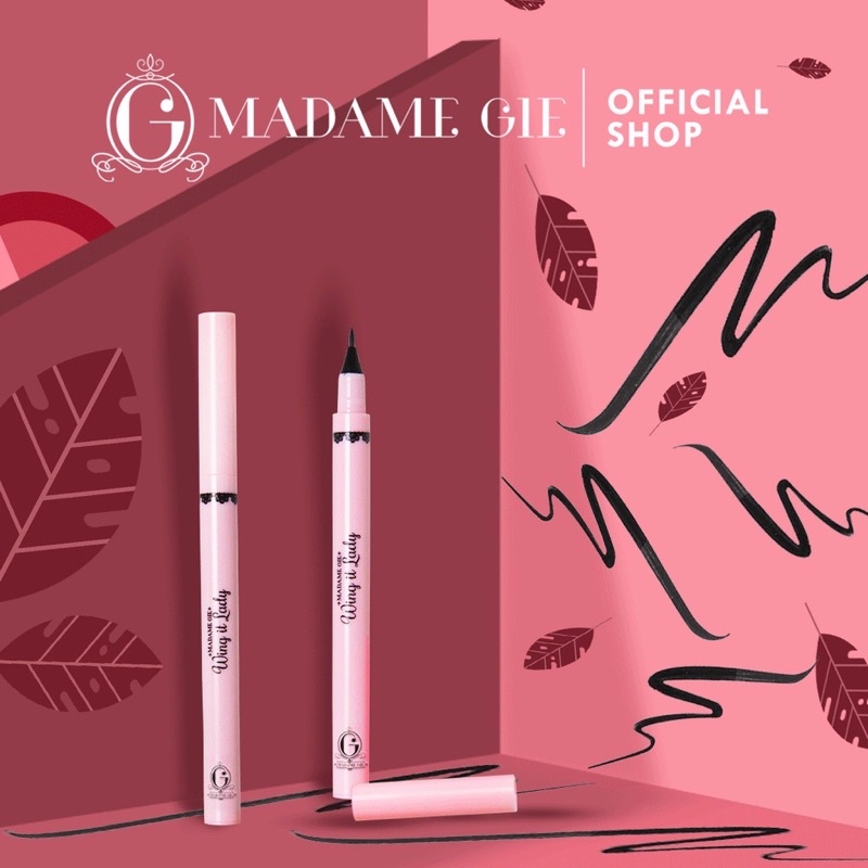 MADAME GIE Wing It Lady Eyeliner Black Tahan Air