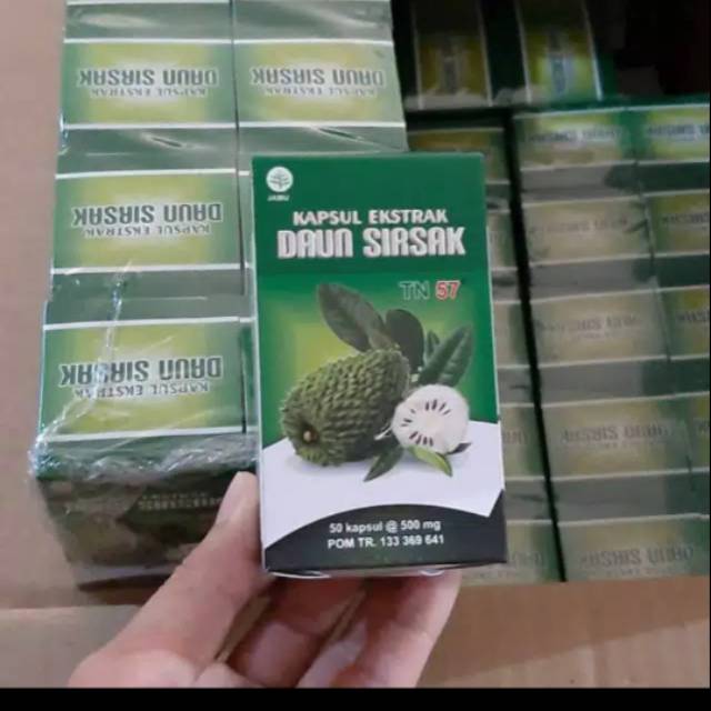 Ekstrak daun sirsak 50 kapsul