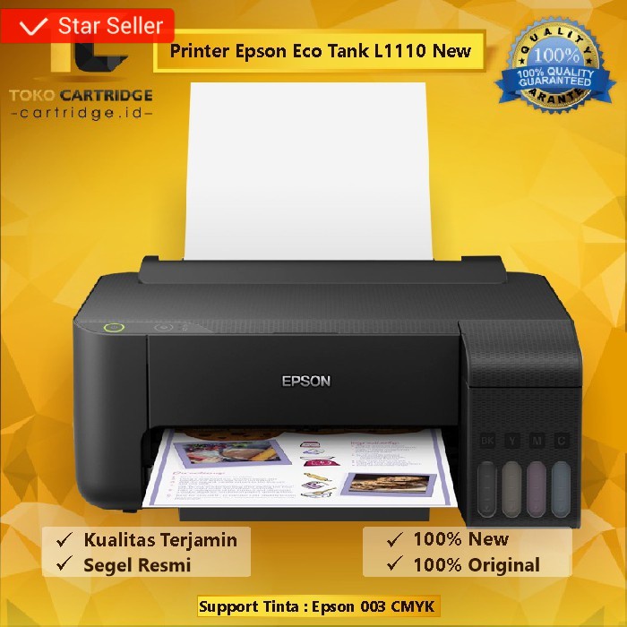 Jual Printer Epson Ecotank L1110 New Original Eco Tank L 1110 Inktank Ink Tank Infus Inkjet 8593