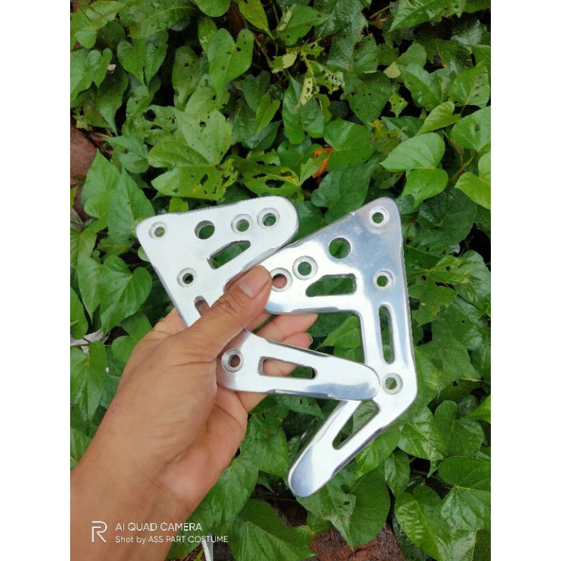 Breket Lampu RX KING Copy Bpro-breket lampu RX king B pro crome poles set kanan kiri terbaik terlaris-1