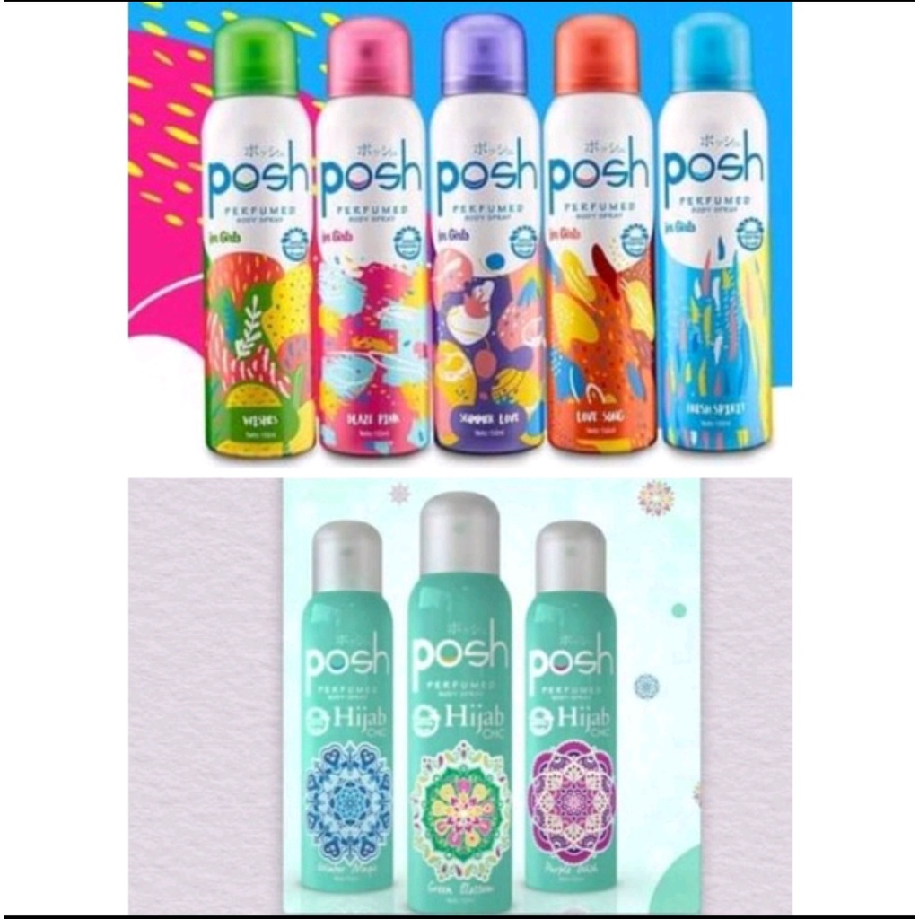 Posh GIRL dan HIJAB Body Spray 150ml