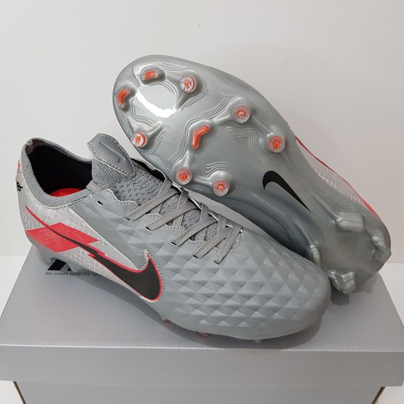Sepatu Bola Nike Tiempo Legend 8 Elite Bomber Grey FG
