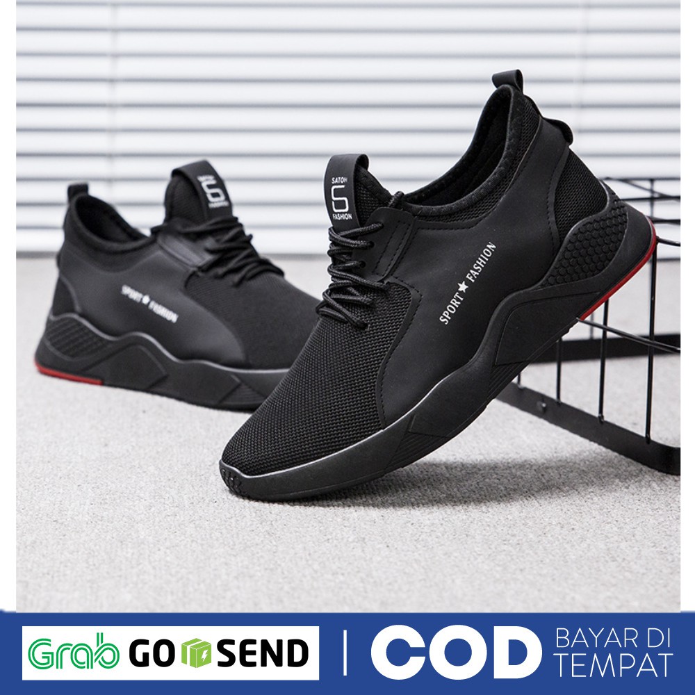 COD Highland Sepatu Sneakers Pria Casual Running Shoes Olahraga Sepatu Pria IMPORT MR203