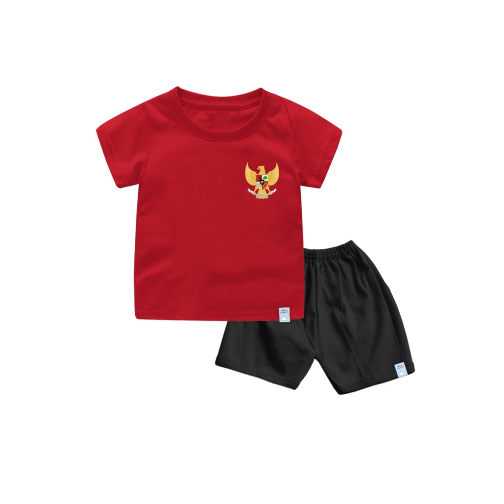 Baju Bola Anak Laki Laki Setelan Bola Anak Laki Laki Timnas Indonesia Size Bayi Sampai Dewasa Katun Combed 30s