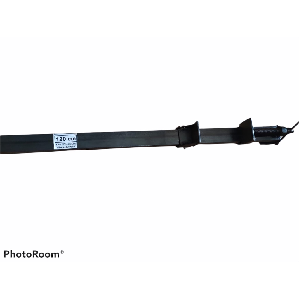 Pres/ klem kayu rel u 120 cm