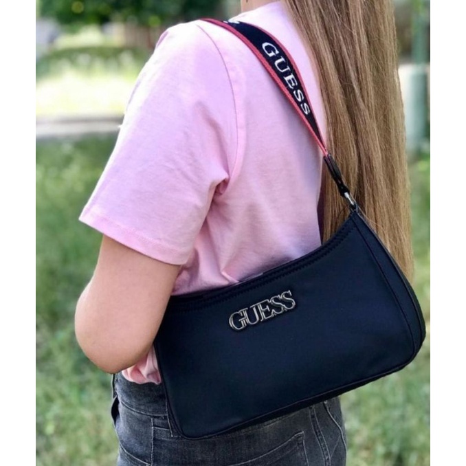 hobo bag guess blackk 1651