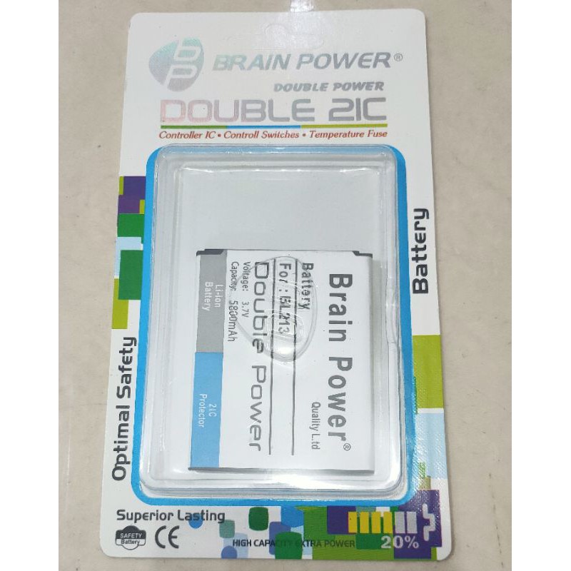 Battery batre Lenovo BL - 203 Brain power