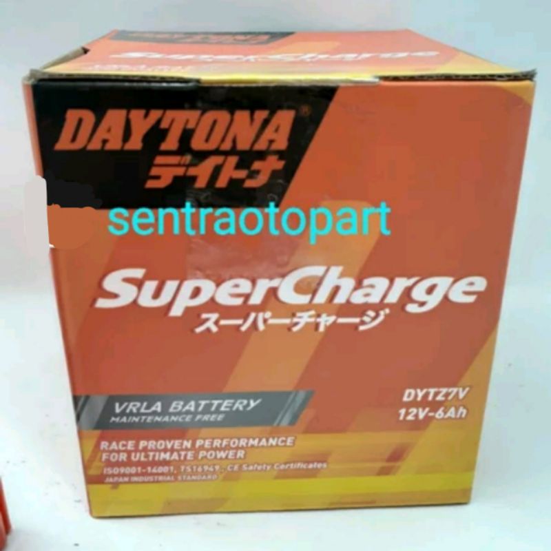 aki accu semi kering super charge nmax aerox 155 DYTZ7V daytona