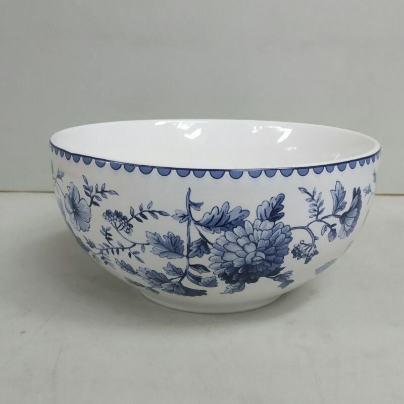 MANGKOK KERAMIK BIRU PUTIH SANGO HIAS CANTIK TABLEWARE