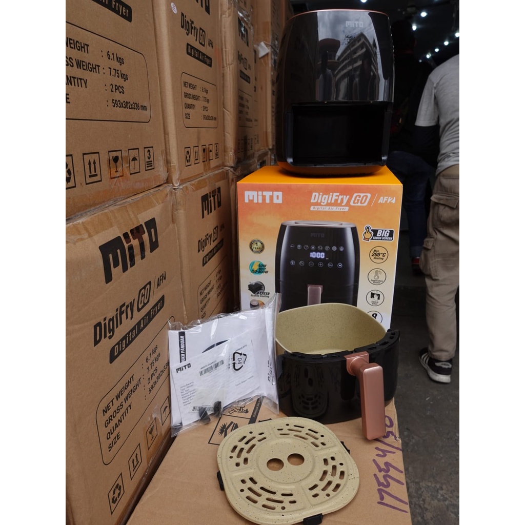 AIR FRYER 3 LITER MITO AF-2 AF2 AF 2 DIGITAL