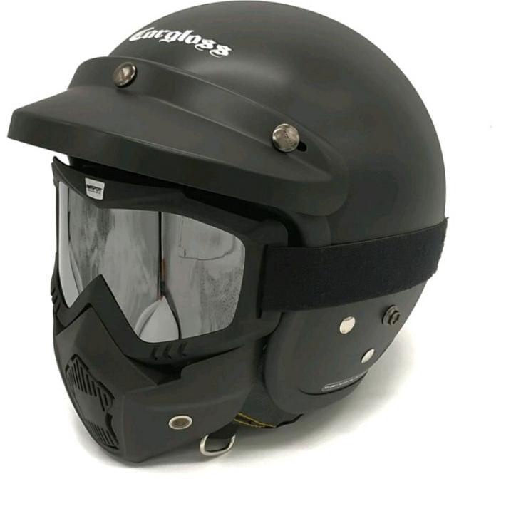 Serbuuuu.. bisa cod helm bogo sni dewasa remaja set google mask