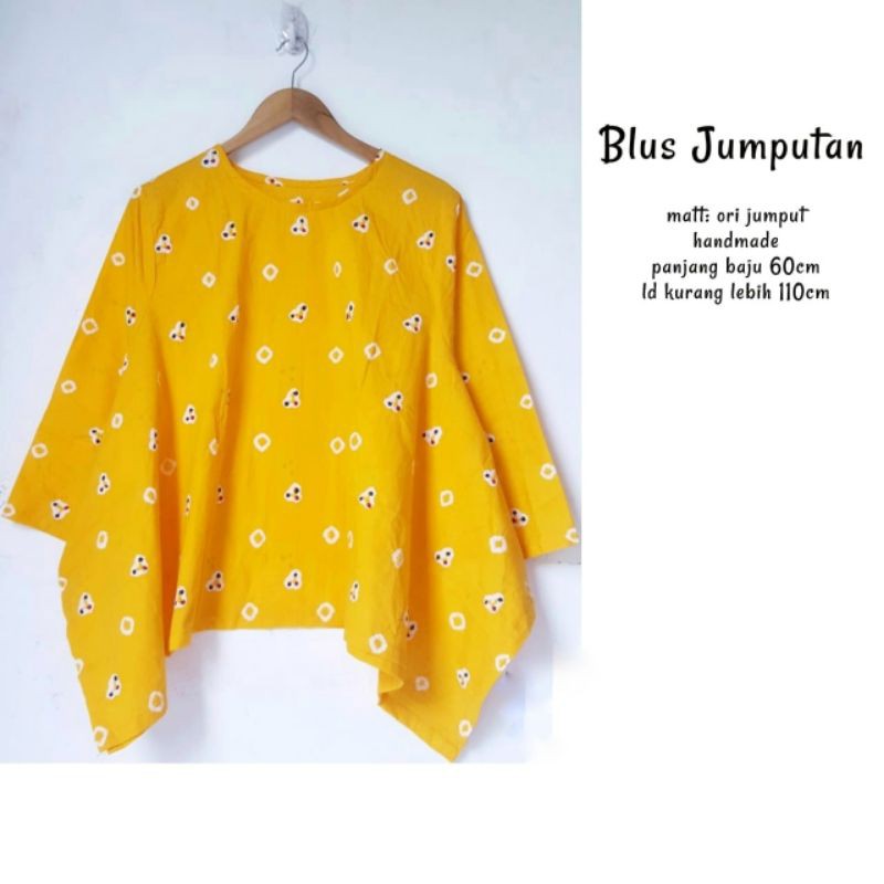 Blouse Jumputan Handmade Solonan