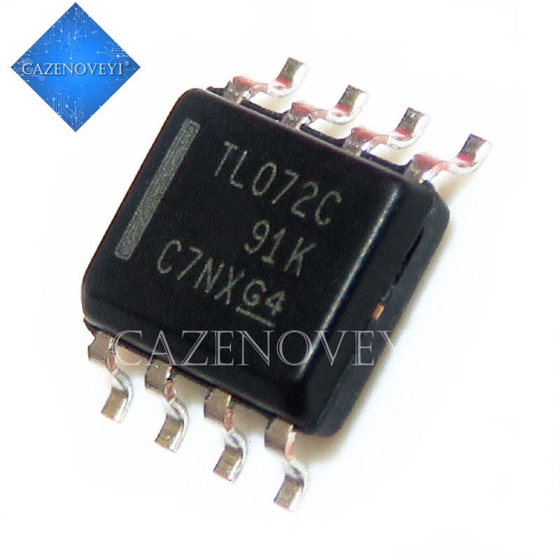 10pcs Ic Tl072Cdr Tl072Idr Sop8 Tl072C Sop Tl072 Smd 072cdr Sop-8 Tl072Cdt Tl072C