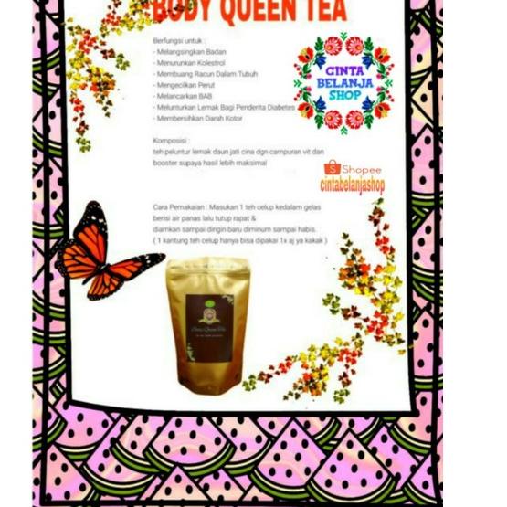 

(joys -10) body queen tea plus TEH DETOX /TEH HERBAL/TEH BODY 899MQDQ
