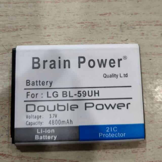 Baterai batre LG G2 mini BL-59UH D620 D620R D618 double power