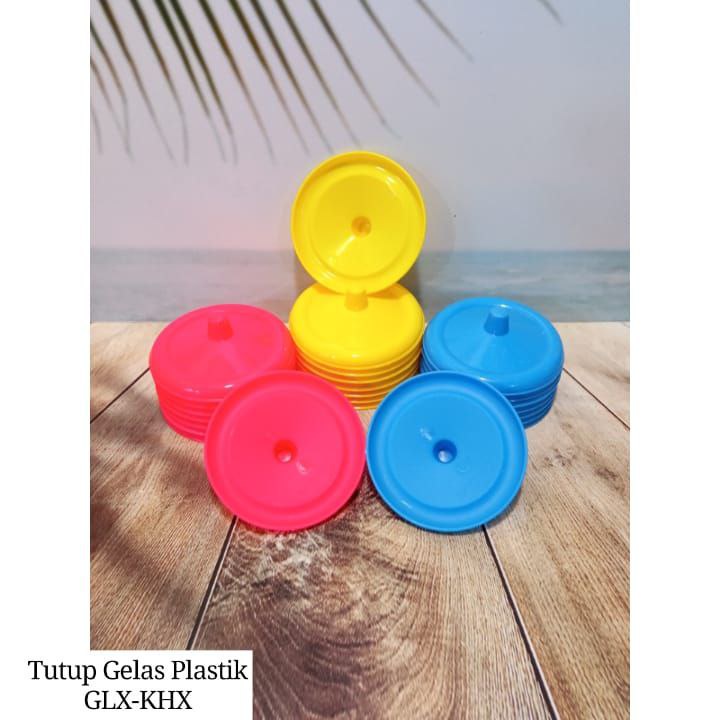 TUTUP GELAS PLASTIK | TUTUP GELAS | TUTUPAN GELAS
