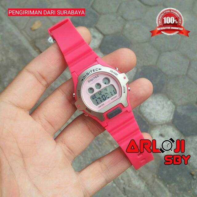 Jam tangan wanita DIGITEC DG 3089 digital original tahan air