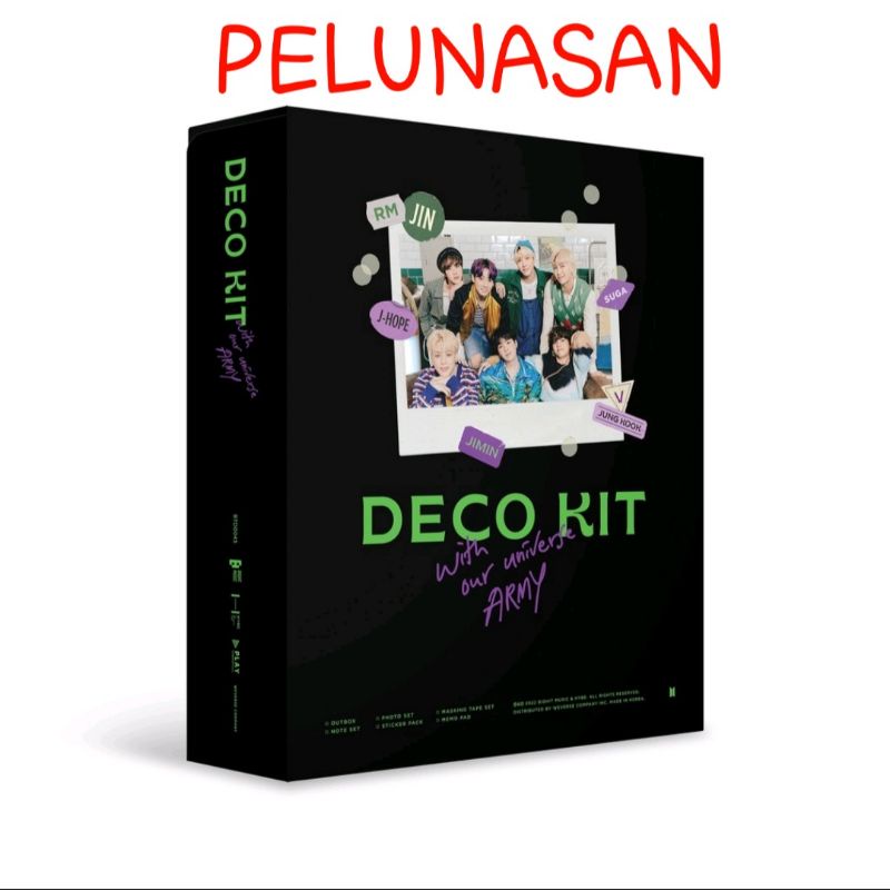 [PO] Pelunasan Deco Kit BTS
