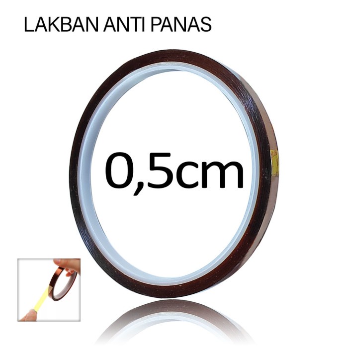 

Bergaransi Lakban Anti Panas 0.5Cm Murah
